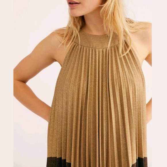 FREE PEOPLE Jewel Neckline Mini Dress - Picture 7 of 8